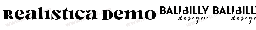 Realistica Demo字体转换